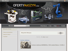 Tablet Screenshot of ofertymaszyn.com